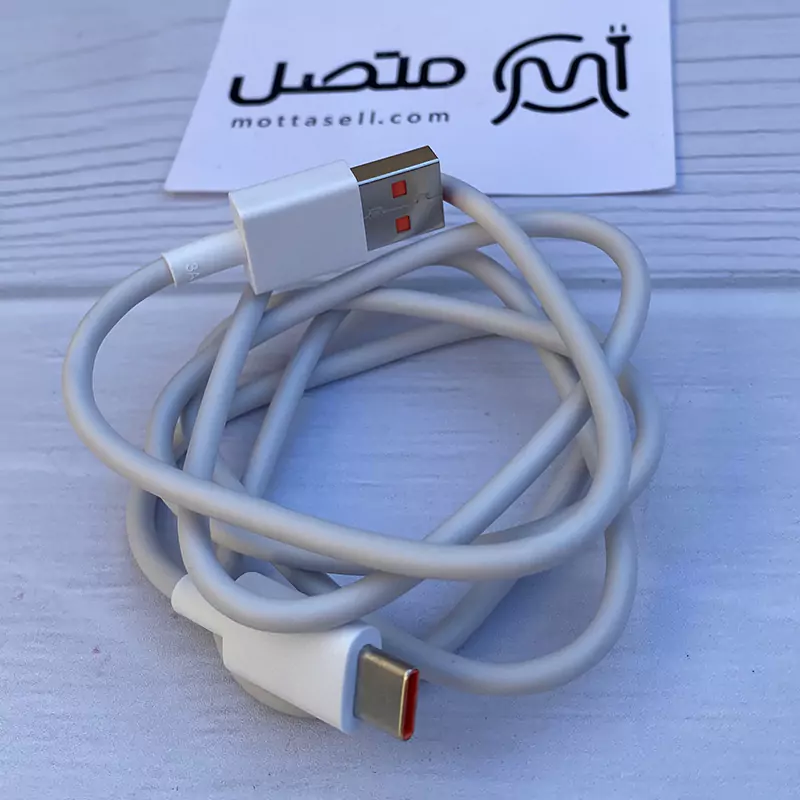 کابل تایپ سی 33 واتی توربو شارژ سرکارتنی شیائومی