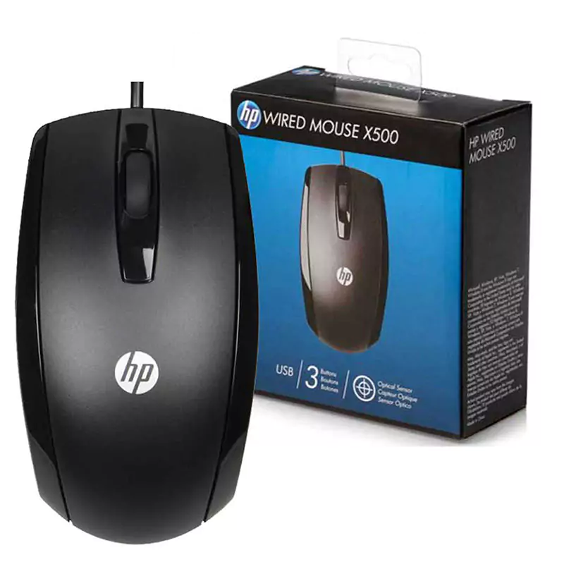 HP X500 wired mouse