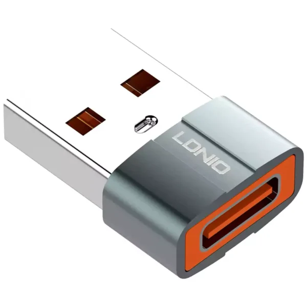 مبدل OTG پورت Type-C به کانکتور USB الدینیو مدل LC150