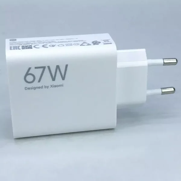 آداپتور اورجینال سرکارتنی 67 وات توربو شارژ MDY-14-EW شیائومی