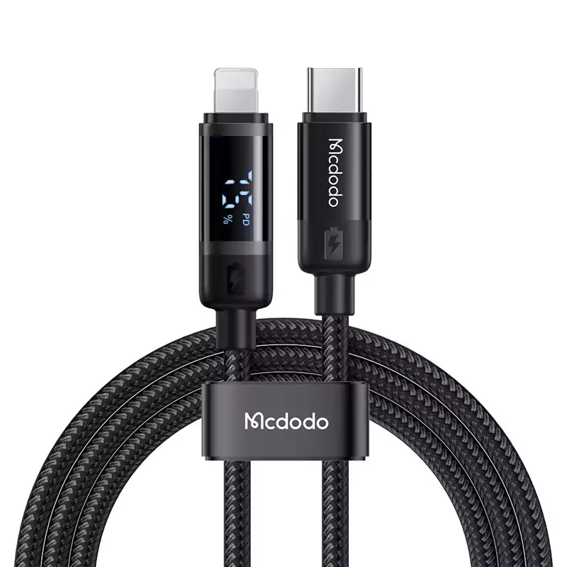 کابل تبدیل فست شارژ Mcdodo CA-521 Type-C To Lightning 3A PD 36W 1.2m