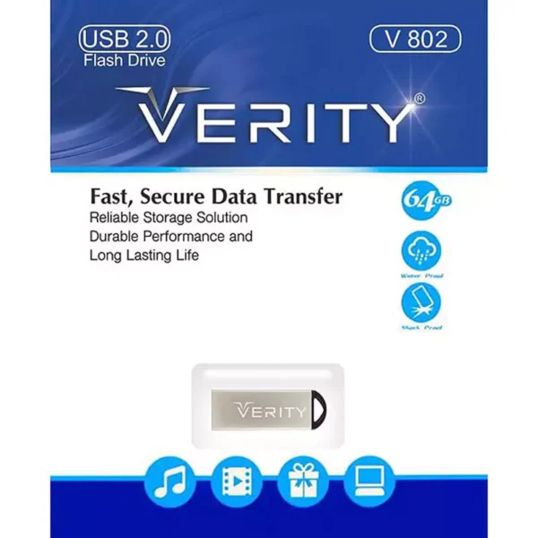 فلش 64 گیگ وریتی VERITY V802