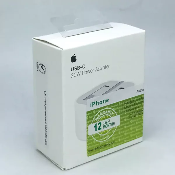 کلگی شارژ ۲۰ وات آیفون فست شارژ iPhone 20W Type-C A2344
