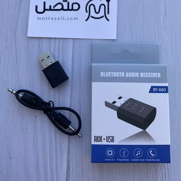 دانگل بلوتوث AUX+USB مدل BT-660