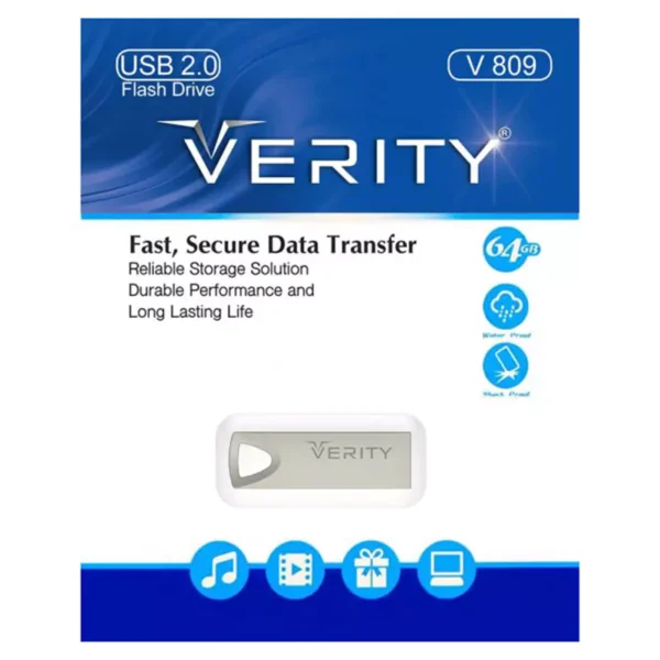 فلش 64 گیگ وریتی VERITY V809