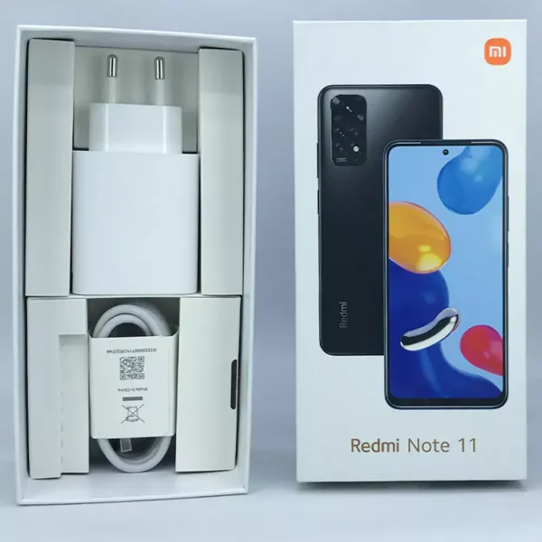 شارژر دیواری فست شارژ Xiaomi NOTE 11 3A PD 33W Type-C به همراه کابل تایپ سی و جعبه گوشی