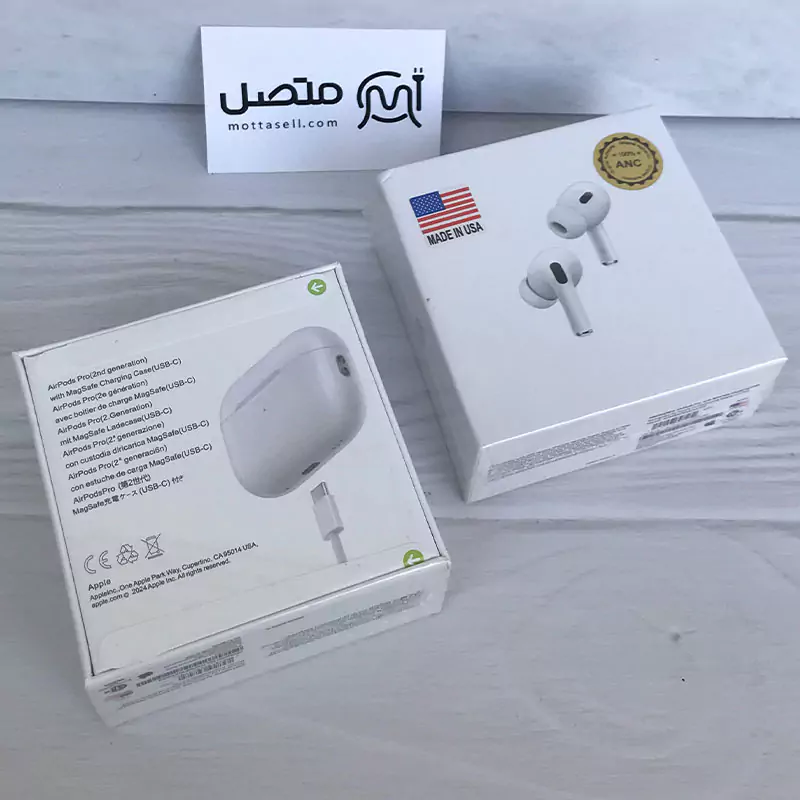 ایرپاد پرو2 لوگو آمریکا سفارش ایرلند ANC Airpods Pro 2nd 2024