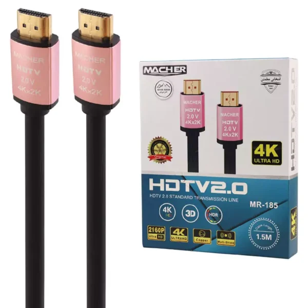 کابل HDMI 4K مچر MR-185 طول 1.5 متر