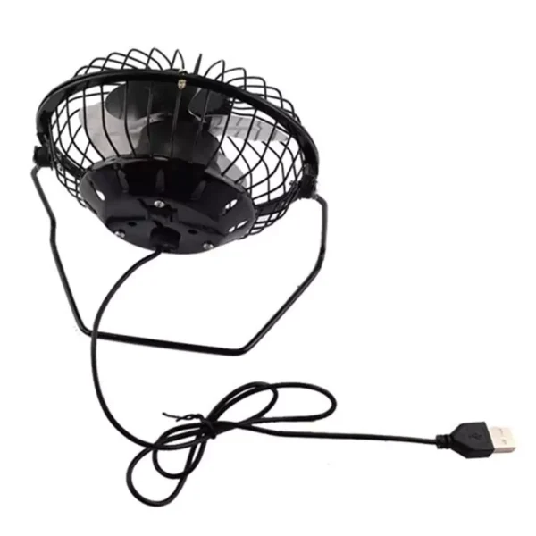پنکه رومیزی usb mini fan فلزی