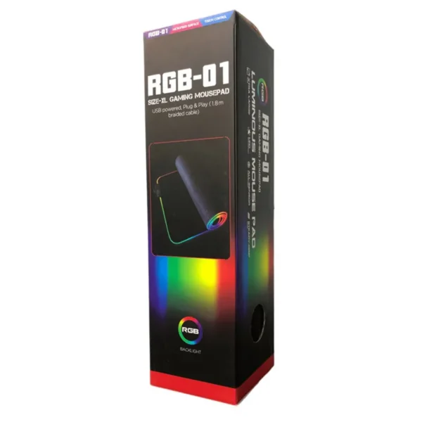 پد موس گیمینگ RGB مدل RGB-01