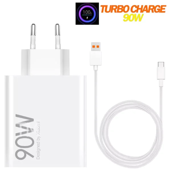 شارژر اصلی سرکارتنی 90 وات توربو شارژ MDY-15-EK شیائومی