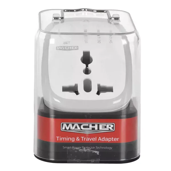تبدیل برق 3 به 2 تایمردار مچر MACHER مدل MR-265