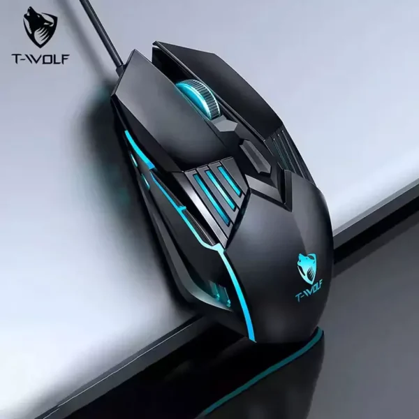موس سیم دار گیمینگ T-Wolf مدل G560