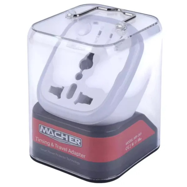 تبدیل برق 3 به 2 تایمردار مچر MACHER مدل MR-265