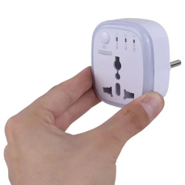 تبدیل برق 3 به 2 تایمردار مچر MACHER مدل MR-265