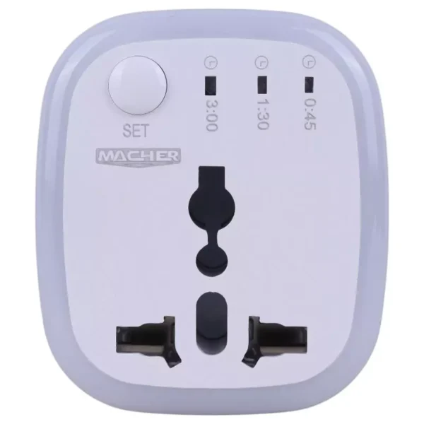 تبدیل برق 3 به 2 تایمردار مچر MACHER مدل MR-265