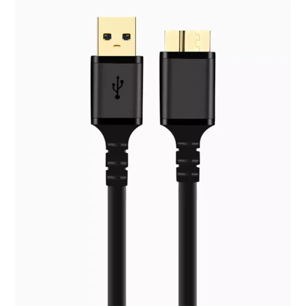 کابل هارد 3.0 USB کی نت پلاس به طول 0.6 متر KP-CUAMHDD06