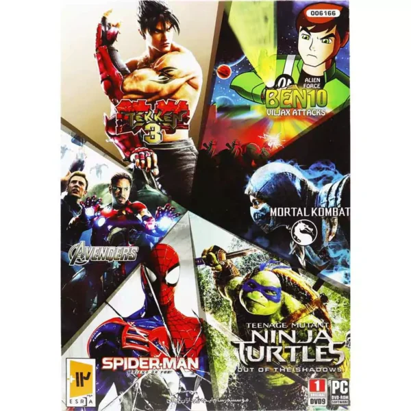 بازی Fighting Games Collection 6-In-1 1DVD9 رسام ایده مناسب برای PC